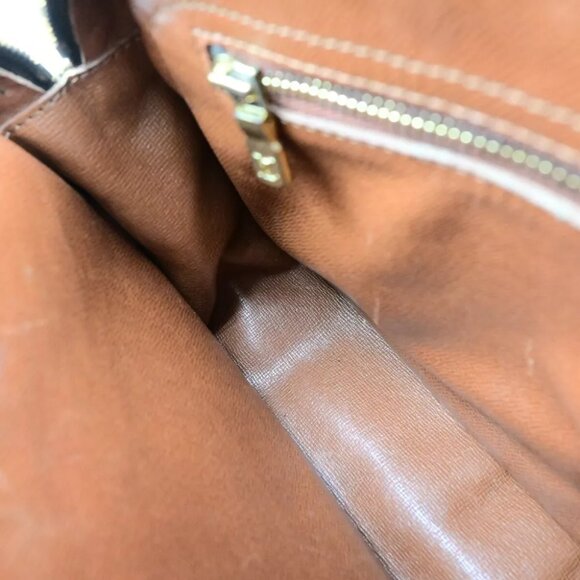 LOUIS VUITTON Senlis Shoulder Bag Monogram Leather Brown France M51222 87ED702 - Picture 4 of 16